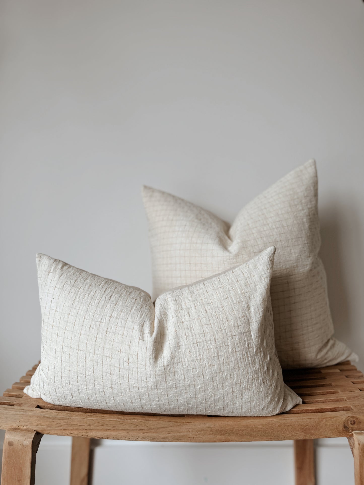 Noelle Woven Pillow Cover