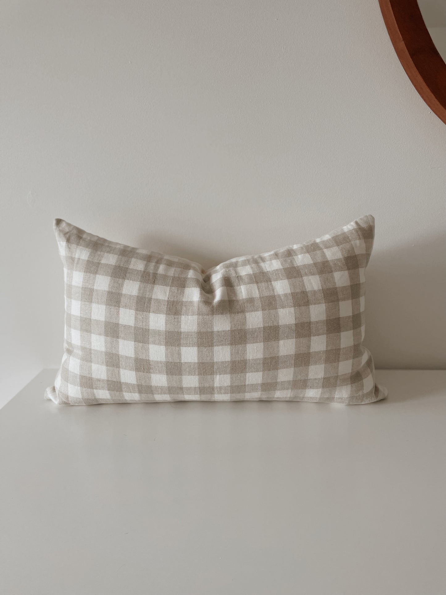 Birch Linen Pillow Cover