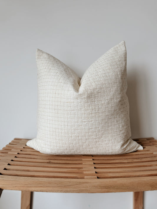 Noelle Woven Pillow Cover
