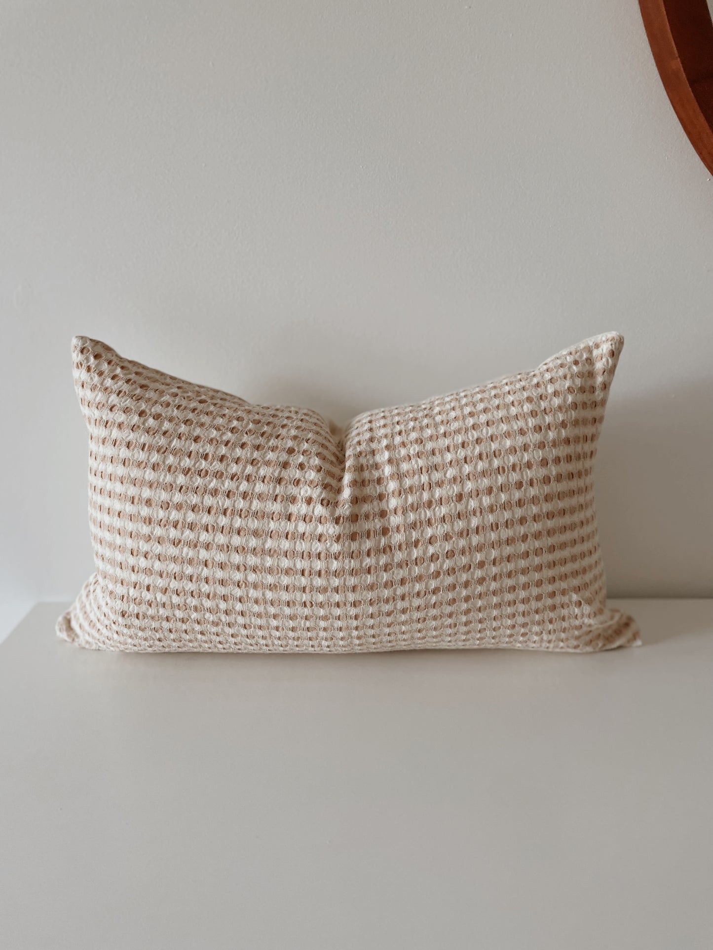 Penny Woven Pillow Cover