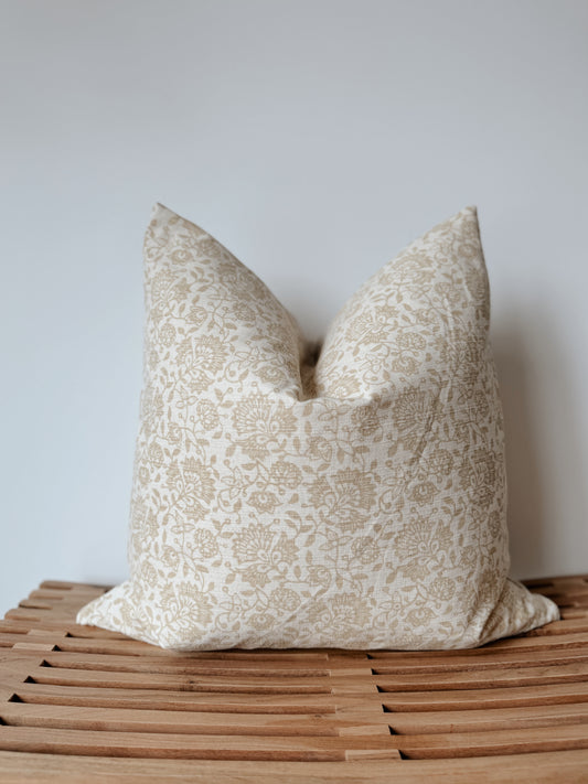 Lila Woven Pillow Cover