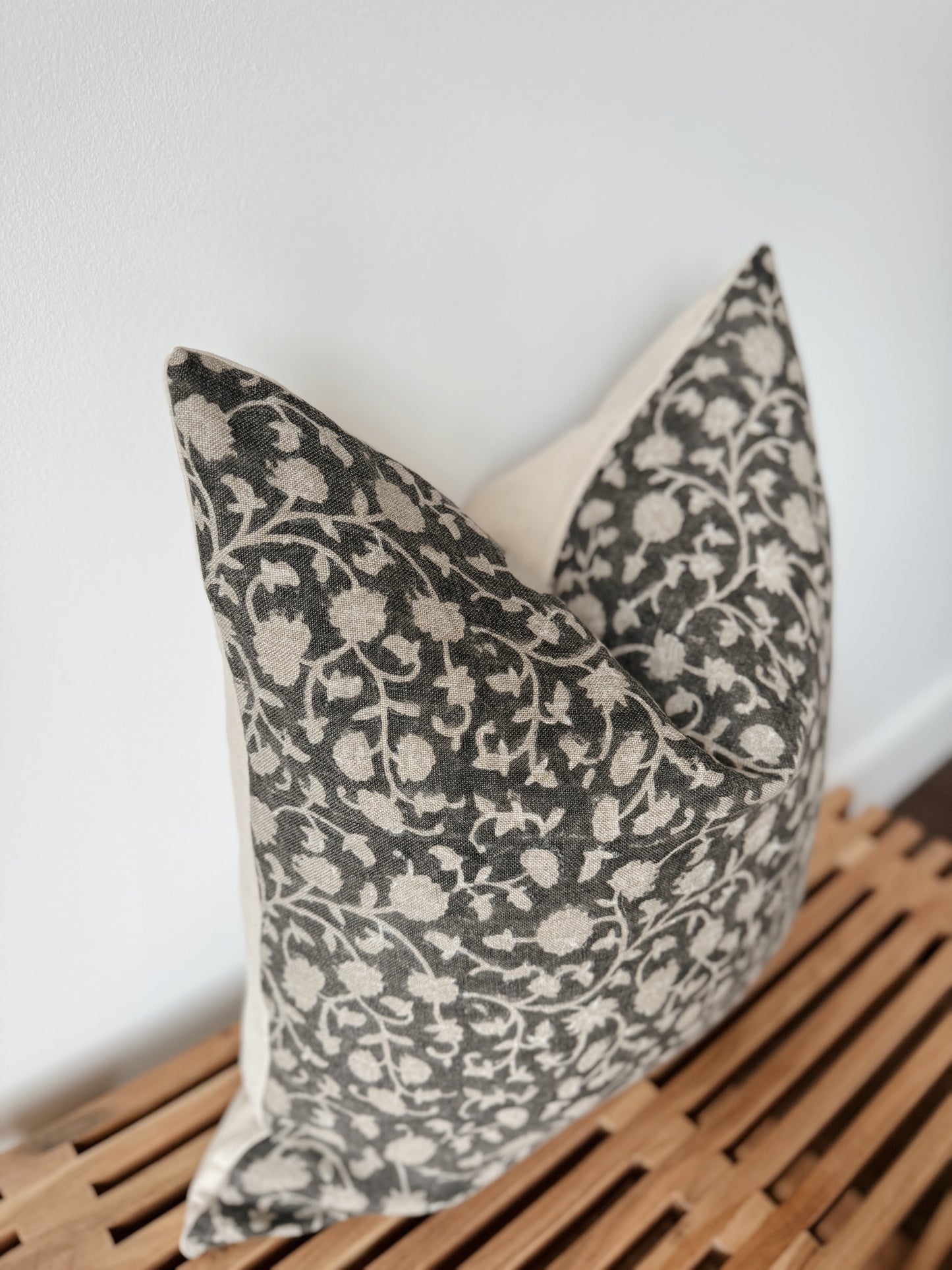 Cassia Linen Pillow Cover