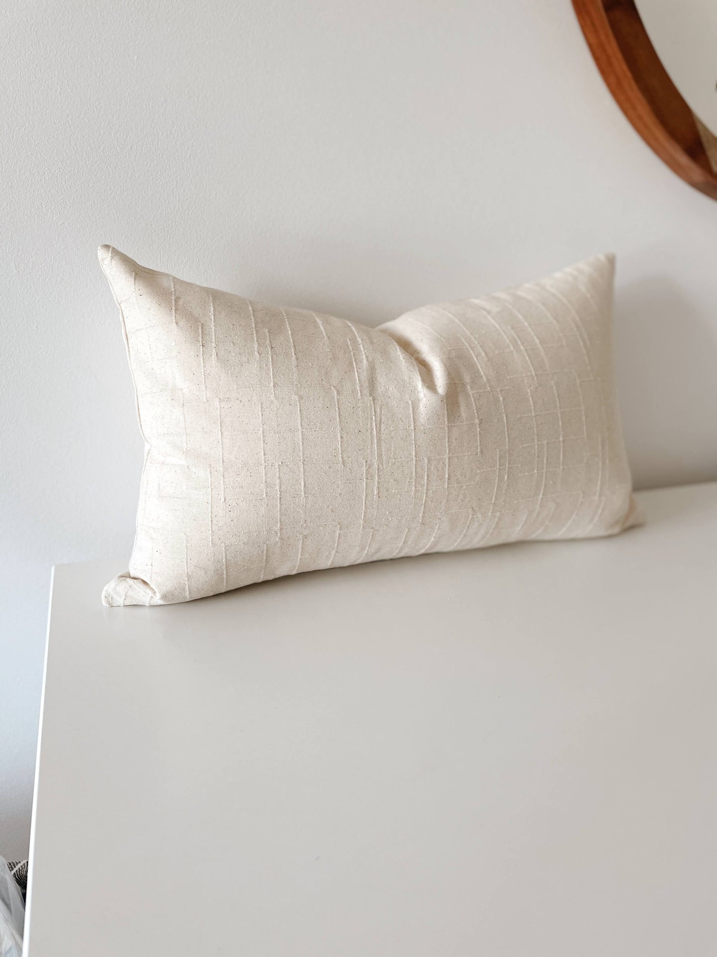 Aspen Woven Pillow Cover