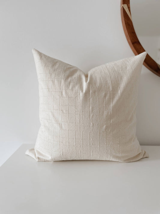 Aspen Woven Pillow Cover